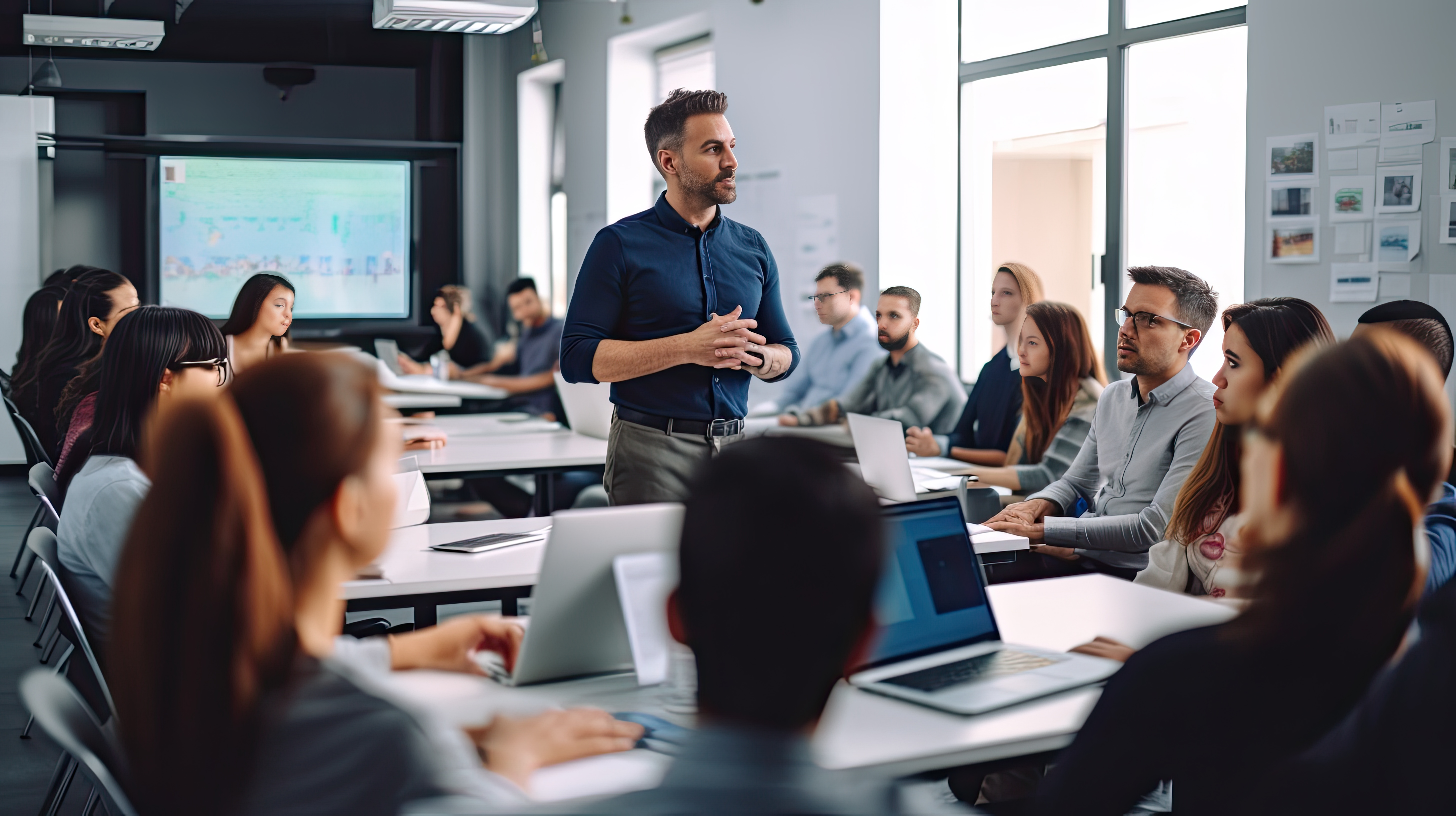 corporate training videos created using AI automation tools
